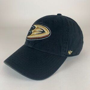 Anaheim Ducks NHL Black 47 Brand Clean Up Adjustable Hat